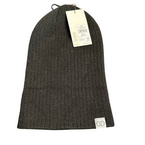 NWT bundle 3 CALIA Women\'s Ribbed Beanie winter hat - 2 black and‎ 1 cream NWT CALIA Women main image 2